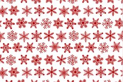 Snowflakes pattern. Christmas Snowflakes. Snowflakes SVG Product Image 7