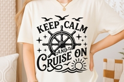 Keep Calm And Cruise On Svg, Family Cruise Svg. Product Image 6