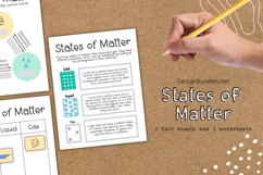 States of Matter Educational Worksheets Product Image 1