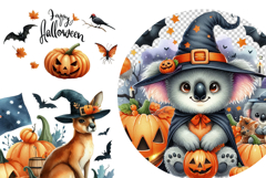 Australia Halloween Watercolor Png Product Image 6