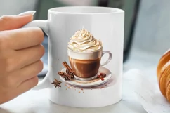Christmas Drink Clipart Sublimation, Christmas PNG Product Image 5