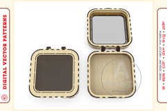 Box Organizer v27 - laser cut file - Glowforge ready SVG Product Image 5