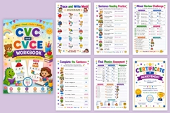 CVC and CVCe Workbook Product Image 5