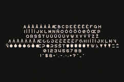 Knowhere Modern Geometric Display Font Product Image 5