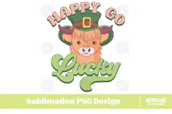 Happy St Patrick's Day PNG DTF Irish Lucky Leprechaun Beer Product Image 1