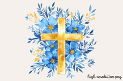 Geometric Pastel Easter Clipart Bundle PNG Product Image 11