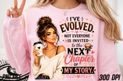 I Have Evolved PNG Cozy Next Chapter PNG Product Image 5