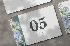 beautiful wedding card invitation with roses flower Product Image 5