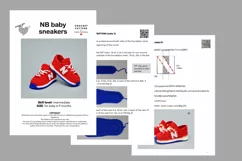 Fashion baby sneakers crochet pattern 6-9 months PDF Product Image 6