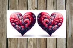 Love Hearts | 4 Valentine Sublimation Mug designs 2 PL Product Image 5
