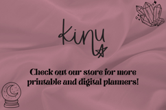 2026 Printable Desk Calendar - Zodiac | Pink Product Image 5