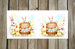 Watercolor Easter | spring Sublimation Mug design PLUS Product Image 5