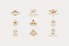 Elegant Feminine Botanical Branding Logo Kit Product Image 10