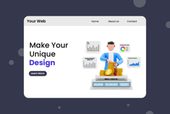 Financial Growth 3D Illustration Pack Product Image 5