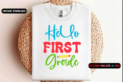 Back to school SVG Design, Back to School svg cut file Product Image 1