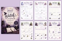 2027 Mystic Witch Planner &amp; Workbook Product Image 5