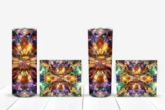 Crystals Tumbler Sublimation, Gemstones Tumbler Wrap 20 Oz Product Image 5