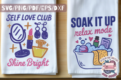 Self Love Club SVG BUNDLE set of 15 files SVG care Product Image 3
