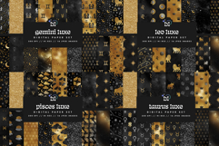 Gold and Black Zodiac Pattern Bundle Product Image 5