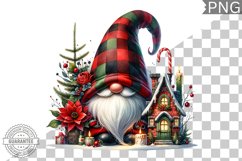 Christmas Gnome Sublimation - Clipart PNG Bundle Product Image 6