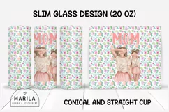 Mother's Day Skinny Tumbler sublimation designs #5 Product Image 1