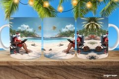 Christmas in July Mug Wraps | 11 oz | Sublimation Product Image 6