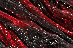 Red and Black Glitter Abstract Background with Sparkling Product Image 1