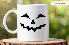 Happy Jack O Lantern Face SVG Product Image 5
