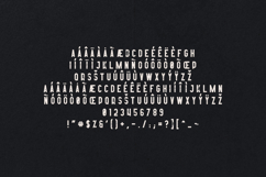 Afterclap Textured Bold Display Sans Serif Font Product Image 5