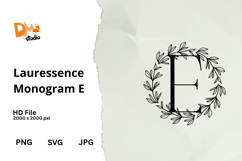 Lauressence Monogram Product Image 1