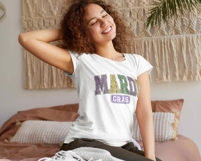 Leopard Mardi Gras 2026 PNG | Fleur De Lis Trendy Carnival Product Image 3