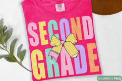 Second Grade PNG | Back To School PNG | 2nd Grade Teacher Product Image 1