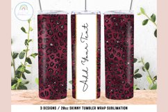 Set of 3 Burgundy Tumbler Sublimation Designs PNG Product Image 2