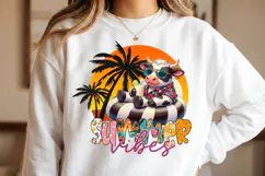 Summer Vibes PNG sublimation |Beach & Summer PNG T-Shirt Product Image 1