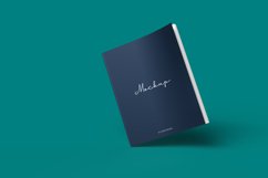 7.5x9.25 Book standing on edge mockup Product Image 7