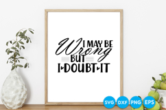 Sarcastic quotes SVG Design, Funny quotes svg design Product Image 5