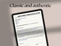 Employment Verification letter| salary and employment| HR Product Image 5