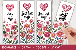 Just One More Page Bookmark Sublimation Product Image 1