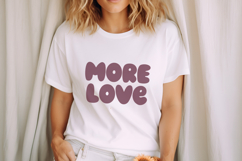 Mindful Living - Pretty Bubble Retro Font Product Image 5