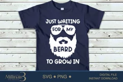 ,Just Waiting For My Beard To Grow In,Baby Announcement Gran Product Image 5