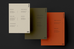 A4, A5, A6 Restaurant Menu Mockup Product Image 8