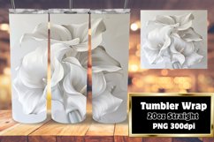 Petal Perfection 20oz Tumbler Wrap Sublimation Product Image 1
