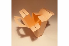 Favor box template, favor bag template, party favor box, SVG Product Image 6