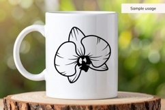 Orchid Flower SVG Product Image 5
