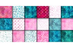 Watercolor Floral Backgrounds, Soft Romantic Digital Papers Product Image 5