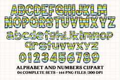 Baby Boy Alphabet PNG Clip Art, baby boy letters doodle Product Image 5