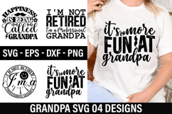 Grandpa SVG Design - Happiness is Being called Grandpa Product Image 1
