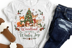 Woodland Wishes Winter Joy PNG Clipart,Cute Christmas Animal Product Image 3