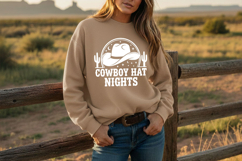 Cowboy Hat Nights Svg, Western Cowgirl Svg, Country Music Product Image 6