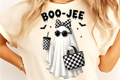 Halloween Boo-Jee Ghost Loepart Print, Halloween Boo-Jee PNG Product Image 1